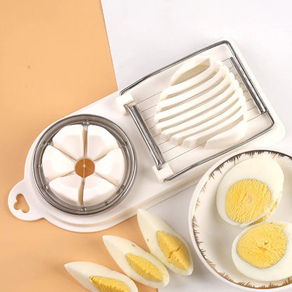 Multifunctional Stainless Steel Egg Cutter